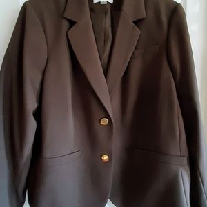 Brown blazer